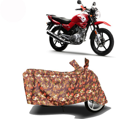 Exciting collections Two Wheeler Cover for Yamaha(YBR 125, Red)