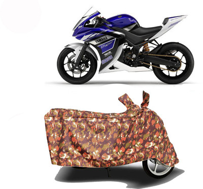 Exciting collections Two Wheeler Cover for Yamaha(YZF R25, Red)