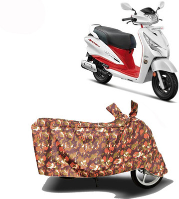 Exciting collections Two Wheeler Cover for Hero(Destini 125, Red)