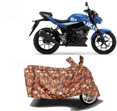 Exciting collections Two Wheeler Cover for Suzuki(GSX, Red)