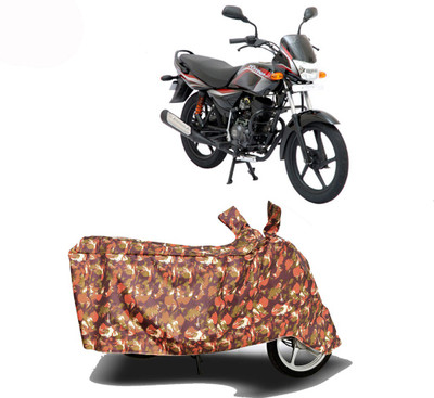 Exciting collections Two Wheeler Cover for Bajaj(Platina 125, Red)