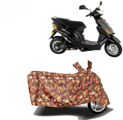 Exciting collections Two Wheeler Cover for Hero(Electric Zippy, Red)
