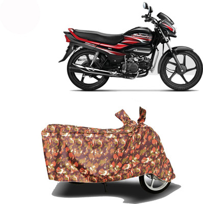Exciting collections Two Wheeler Cover for Hero(MotoCorp Super Splendor, Red)