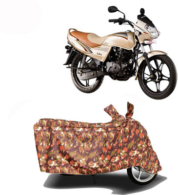 Exciting collections Two Wheeler Cover for LML(Freedom Prima, Red)