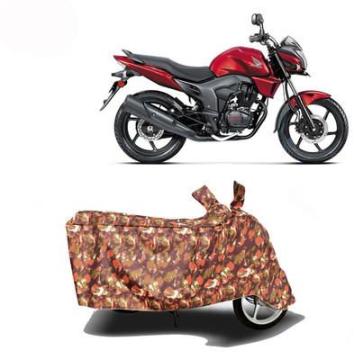 Exciting collections Two Wheeler Cover for Honda(CB Trigger, Red)