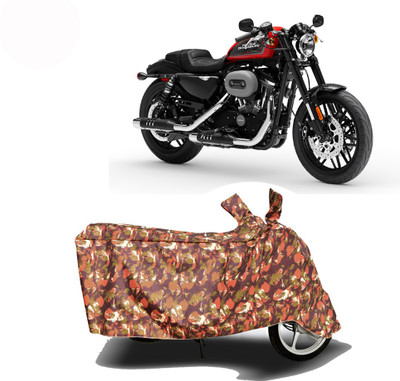 Exciting collections Two Wheeler Cover for Harley Davidson(Roadster, Red)