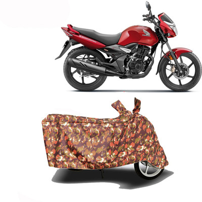 Exciting collections Two Wheeler Cover for Honda(CB Unicorn, Red)