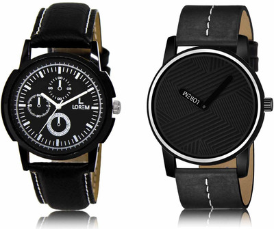 LOREM LR13-LR67 Analog Watch  - For Men