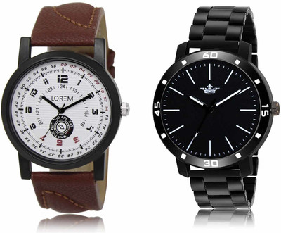 LOREM LR11-LR112 Analog Watch  - For Men