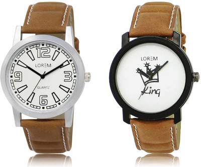 LOREM LR15-LR18 Analog Watch  - For Men