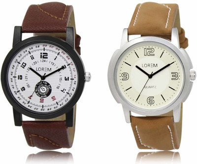 LOREM LR11-LR16 Analog Watch  - For Men