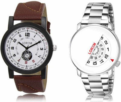 LOREM LR11-LR106 Analog Watch  - For Men