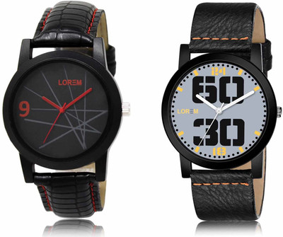 LOREM LR08-LR47 Analog Watch  - For Men