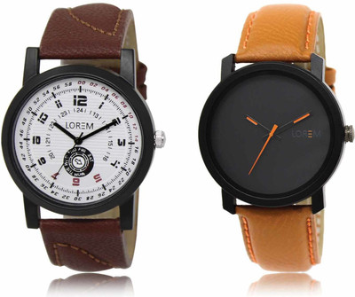 LOREM LR11-LR20 Analog Watch  - For Men