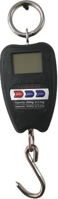 APNA KANHA Digital Mini Hanging Crane Scale Capacity 200kg with LED Display (Black) Weighing Scale(Black)
