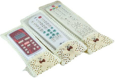 RAVARIYA Flip Cover for AC, TV(Beige, Pack of: 3)