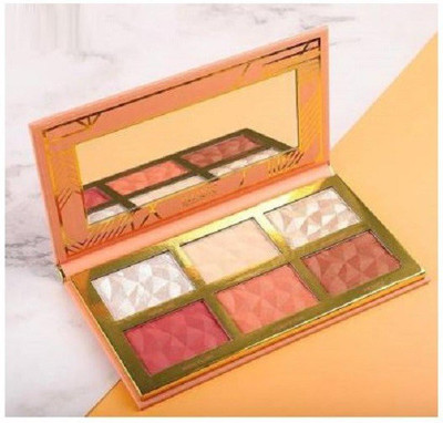 CIVAKI New 6-color Hybrid Highlight Imagic-a Blush contour Palette(Multicolor)