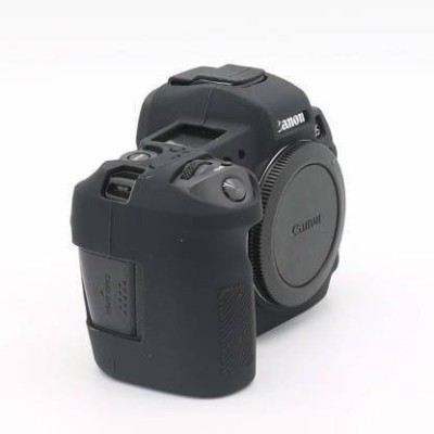 digiclicks Silicon Cover for Canon EOS RP Camera Case- Black  Camera Bag(Black)