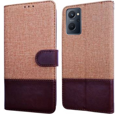 Balacase Back Cover for Realme 9i, Oppo K10(Brown, Dual Protection, Pack of: 1)