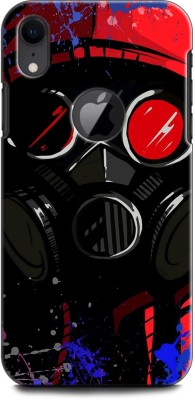 KEYCENT Back Cover for APPLE iPhone XR, MAN, MASK, SMOKE, SPARKS, HOOD, RESPIRATOR, COLORFULL(Multicolor, Shock Proof, Pack of: 1)
