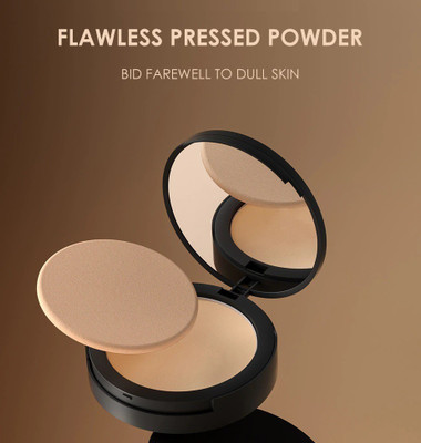 AMOSFIA High Definition Compact Powder For Women Compact(Beige, 15 g)