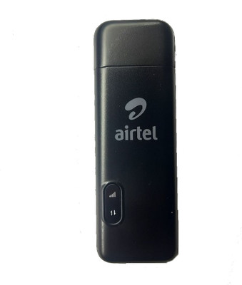 Airtel ADG-321WW only Airtal Supported Data Card(Black)