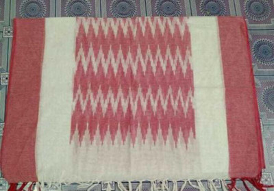 ikkat Cotton Blend Printed Women Dupatta