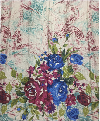 BKRKJ Viscose Rayon Floral Print Kurta Fabric