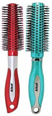 Alkaf Best Hair Styling Roller Comb ( Pack of 2 )
