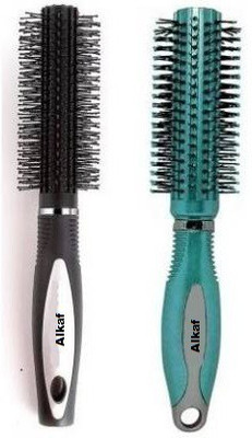 Alkaf High Quality Styling Round Hair Brush Comb ( Pack of 2 )