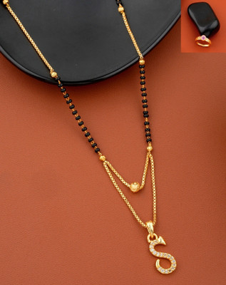 Bright STYLE Metal, Alloy Gold-plated Multicolor Jewellery Set(Pack of 1)