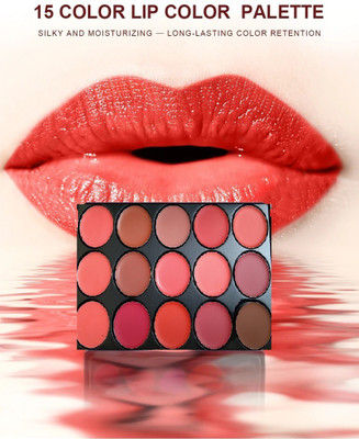 YAWI Professional Pigmented Infinity Matte Lipstick palette(multicolor, 15 g)