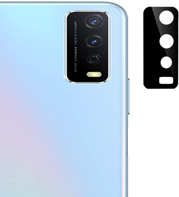 A3sprime Back Camera Lens Glass Protector for Vivo Y12s, Full Coverage Back Camera Tempered Glass Protector(Pack of: 1)