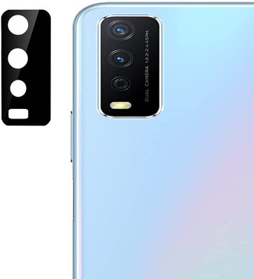 A3sprime Back Camera Lens Glass Protector for Vivo Y12s, Full Coverage Back Camera Tempered Glass with Easy Installation Kit(Pack of: 1)