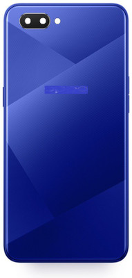 Sandreezz OPPO A3s (with Proper Logo) Back Panel(Diamond Blue)