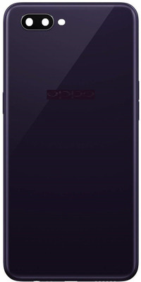 Sandreezz OPPO A3s (with Proper Logo) Back Panel(Purple)