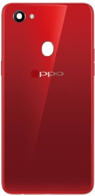 Sandreezz OPPO F7 (with Proper Logo) Back Panel(Solar Red)