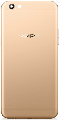 Sandreezz OPPO F3 Plus (with Proper Logo) Back Panel(Gold)