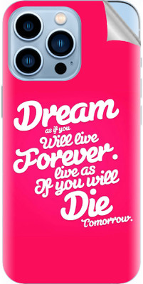 tiddler Apple iPhone 13 Pro Max Mobile Skin(Pink)