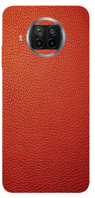 BugguSkin Xiaomi Mi 10T Lite, MI 10T LITE Mobile Skin(Ultra Super Cherry Red Leather Skin With High Mattte Finish.)