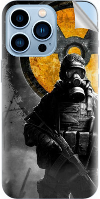 tiddler Apple iPhone 13 Pro Max Mobile Skin(Grey)