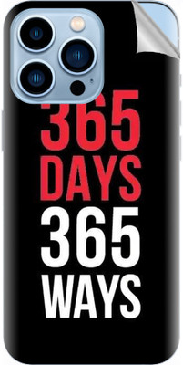 tiddler Apple iPhone 13 Pro Max Mobile Skin(Black)