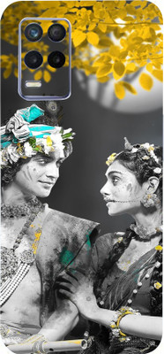Mclaxa Radha Krishna Mobile Back Skin.., Radha Krishna, Realme 8s 5g Mobile Skin(Radha Krishna Skin With Super Matte Finish..)