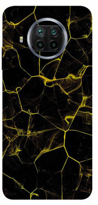 BugguSkin Xiaomi Mi 10T Lite, MI 10T LITE Mobile Skin(Ultra Super Thunderstorm Black Abstract Skin With High Mattte Finish.)