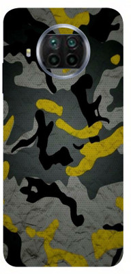 BUGGU Xiaomi Mi 10T Lite Mobile Skin(Ultra Super Camouflage Military Yellow Skin With High Matte Finish.)