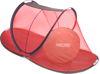 AL-MERAJ 99 PERFUMERS Cotton Adults SINGLE BED MOSQUITO NET Mosquito Net(Red, Blue, Black, Tent)