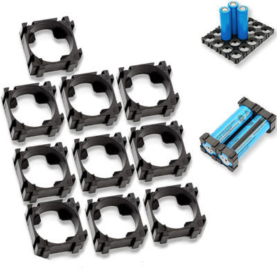 HUBX BATTERY SPACER 10 PCS 5 Watts Computer PSU with 2 SATA Cables(Black)