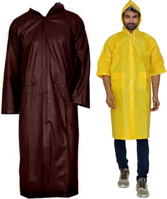 Tritika Solid Men Raincoat