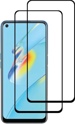 KITE DIGITAL Edge To Edge Tempered Glass for Oppo A54(Pack of 2)