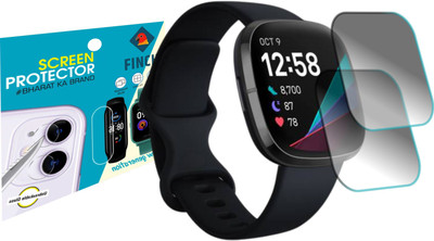 FINCH Screen Guard for Fitbit sense smart watch(Pack of 2)